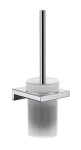 HANSGROHE - AddStoris WC štětka nástěnná, matné sklo/chrom 41752000