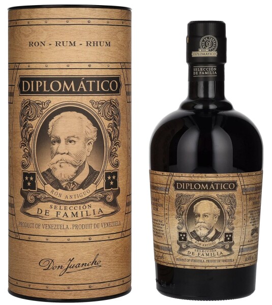 Diplomático Seleccion De Familia Rum 43% 0,7 l (tuba)