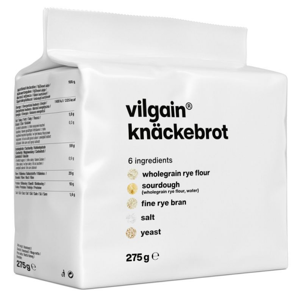 Vilgain Knäckebrot – 5× 275 g