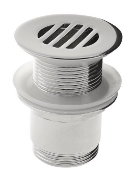 SAPHO - Umyvadlová výpust 5/4“, neuzavíratelná, design zátka, 25-50, chrom CV2009