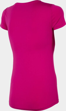Dámské tričko 4F TSDF002 Růžové pink solid XS