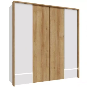 Šatní skříň Whiteheaven 205 cm LNBS3411B-M216 s osvětlením