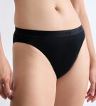 SLOGGI GO CASUAL – tanga s vysokým střihem, 2 ks z organické bavlny Sloggi BLACK XL
