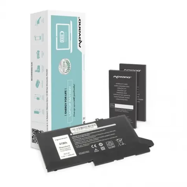 Baterie MYJ96 pro Dell Latitude E7390, E7490 / Baterie pro notebook / 11,4V / 3600 mAh / 41 Wh (BT/DE-E7390-11.4)