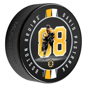 Mustang Puk Boston Bruins NHL Breakout Ribbon - David Pastrnak