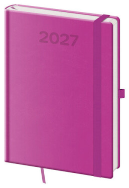 Diář 2027 denní A5 Print Pop - fialová