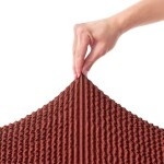 Bielastické potahy COSTINA měděná křeslo (š. 60 - 110 cm)