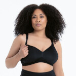Miss Anita podprsenka na kojení košíčky se spacer-výztuží 5070 black - Anita Maternity 001 black 85F