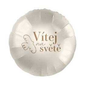 Balónek fóliový Vítej na světě - Albi