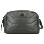 Trendy dámská koženková crossbody kabelka Coveri Darcy, šedá