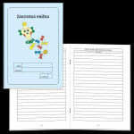 Žákovská knížka 4. ročník - slovní hodnocení (modrá) - Jitka Rubínová