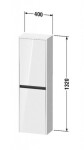 DURAVIT - Ketho.2 Skříňka 132x40x24 cm, 2 dvířka, panty vlevo, grafit mat K21319L49490000