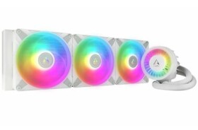 ARCTIC Liquid Freezer III - 420 A-RGB bílá / 3x 140mm / 22.5 dB @ 1900 RPM / 69.9 CFM / AMD + Intel (ACFRE00153A)