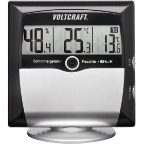 Vlhkoměr vzduchu (hygrometr) VOLTCRAFT PL-100TRH 0 % rF 100 % rF -200 °C +1372 °C Kalibrováno dle: bez certifikátu