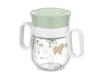 Little Dutch Hrnek trénovací 360° 200 ml Farma zelená / od 6 měsíců (108018065399LD)