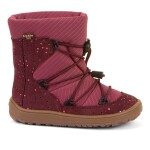 Dívčí zimní barefoot boty TEX TRACK WOOL Bordeaux+ G3160251-7 - 32
