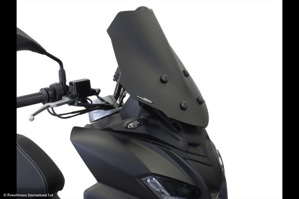 Aprilia SR GT 125 22-26, SR GT Sport 25 22-26 Skútr plexi Powerbronze 430 mm - jantarová