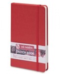 Talens Art Creation Sketch Book - skicák v červené tvrdé vazbě 13x21cm 80 listů 140 g