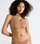 Dámská podprsenka ZERO Feel 2.0 Top - BROWN - sv. hnědá 00CM - SLOGGI BROWN S