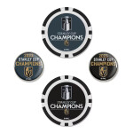 Fanatics Golfová marker set Vegas Golden Knights 2023 Stanley Cup Champions Four-Pack Ball Marker Set