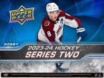Hokejové Karty NHL 2023-24 Upper Deck Series 2 Tin Box