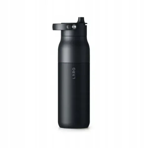 LARQ PureVis 2 1000ml obsidian black / nerezová samočistící láhev na pití / UV sterilizace (BWOB100A)