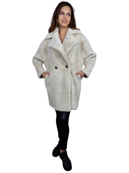 HOSH Kabát Savina Velikost: UNI, Barva: Béžová