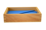 Moyo Montessori Moyo Montessori Krabička s modrými trojúhelníky