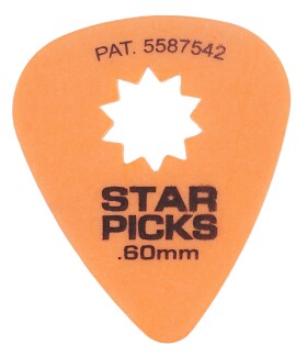 Star Picks 0.60 mm Orange