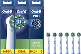 Oral-B E50RX Cross Action / Náhradní hlavice / 6ks (EB50RX-6)