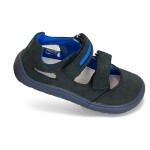 Chlapecké sandály Barefoot PADY DENIM, Protetika, tmavě modrá - 22
