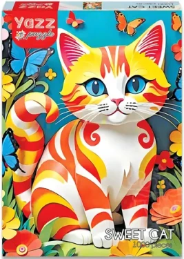 YAZZ Puzzle Roztomilá kočička