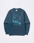 Tričko Service Works L O V E Long Sleeve Tee Midnight