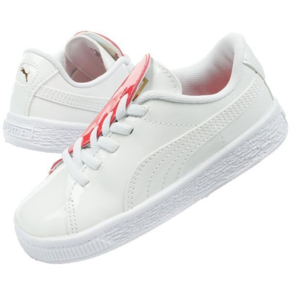 Boty Puma Basket Crush Patent Baby Jr 369676 01