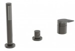 IDEAL STANDARD - La Dolce Vita Baterie na okraj vany, 3-otvorová instalace, Magnetic Grey BD670A5