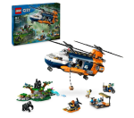 LEGO® City 60437 Helikoptéra na průzkum džungle základním táboře