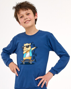 Cornette Kids Boy 593/177 Pyžamo Capybara délka/r 86-128 džínovina 110-116
