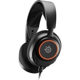 SteelSeries Arctis Nova 3 černá / Sluchátka s mikrofonem / 1.2m / Jack 3.5mm / USB (61631)