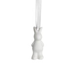 Storefactory Velikonoční dekorace EMIL 5 cm, bílá barva, porcelán