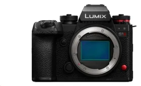 Panasonic Lumix S1M2 / Tělo fotoaparátu / Full-Frame / 24,1 Mpx / 5osá stabilizace / 4K/6K video / CFexpress+SD (DC-S1M2E)