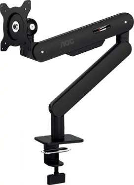 AOC AM400B černá / Stolní rameno monitoru / 17"-34" / VESA 75×75-100×100 / max. 9 kg (AM400B)