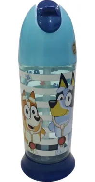 STOR Láhev na pití Bluey 280 ml / Láhev na pití / Brčko / Bez BPA (50635)