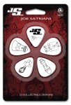 D'Addario Joe Satriani Guitar Picks White Heavy