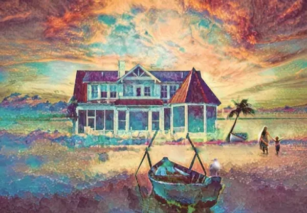 ANATOLIAN Puzzle Palmový ostrůvek