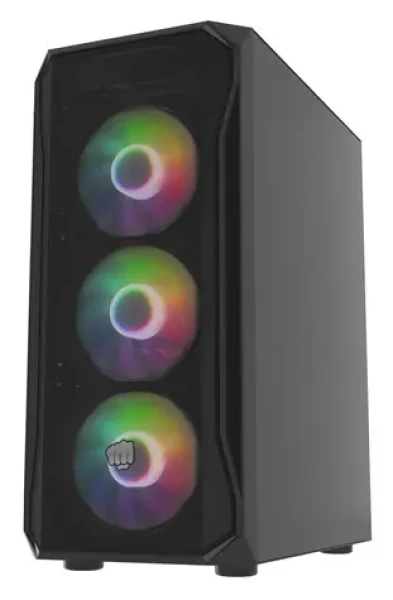 Genesis Fury SHOBO SH4F černá / PC skříň / Midi Tower / ATX / temperované sklo / bez zdroje (NFO-2154)