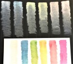 Kuretake Gansai Tambi Pearl Colors - Perleťové akvarelové barvy sada 6 ks