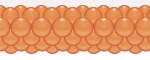 Balónková girlanda oranžová 3 m balonky.cz Balónková girlanda oranžová 3 m balonky.cz