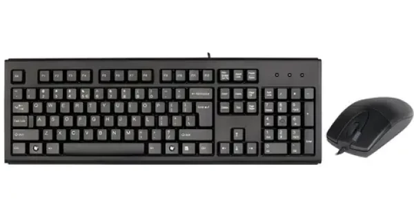 A4Tech KM-72620D černá / Set klávesnice a myši / Drátový / USB / QWERTY (A4TKLA43774)