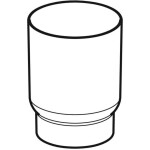 GEBERIT - Příslušenství Těleso pro snížení splachovacího množství, pro splachovací nádržku Omega 12 cm 243.577.00.1