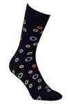 Vzorované pánské ponožky PERFECT MAN-CASUAL Námořnictvo 45/47